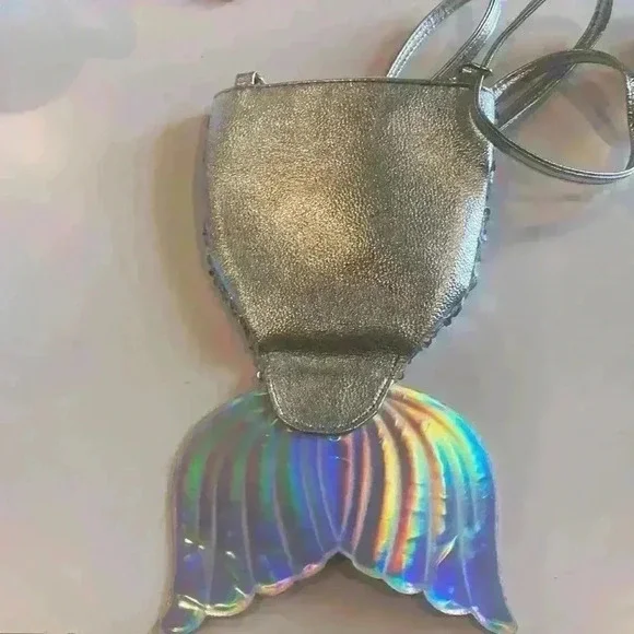 Mermaid fin  kids purse - Picture 4 of 6